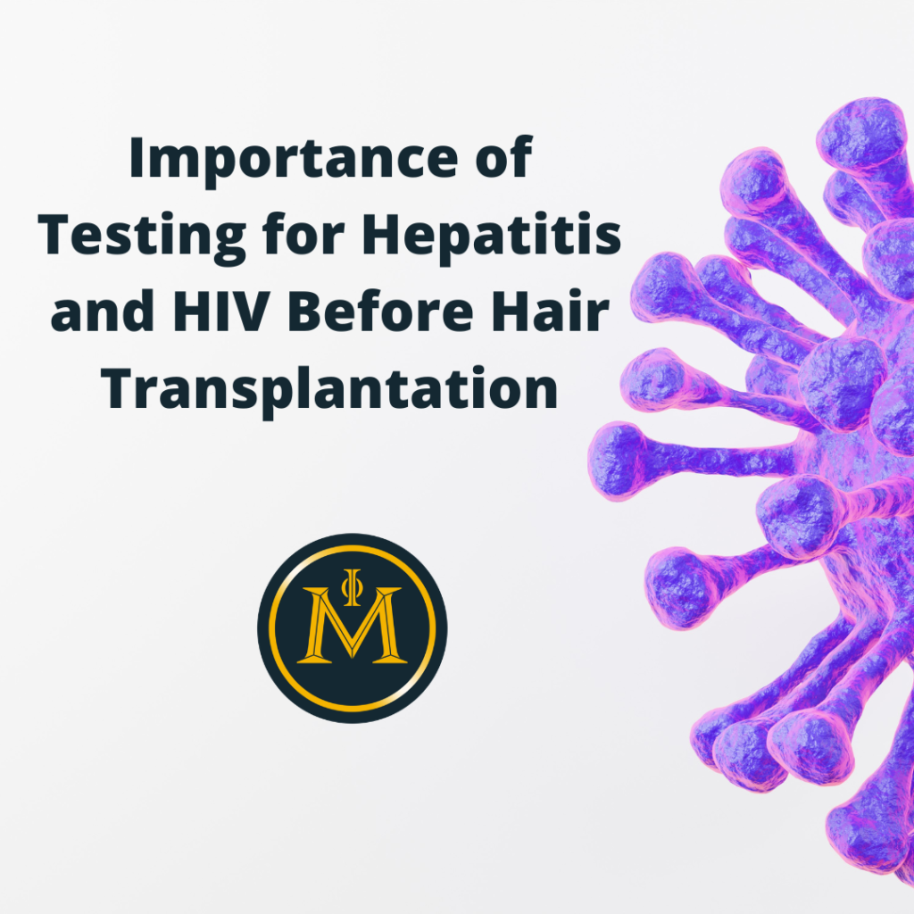 Importance of Testing for Hepatitis and HIV Before Hair Transplantation